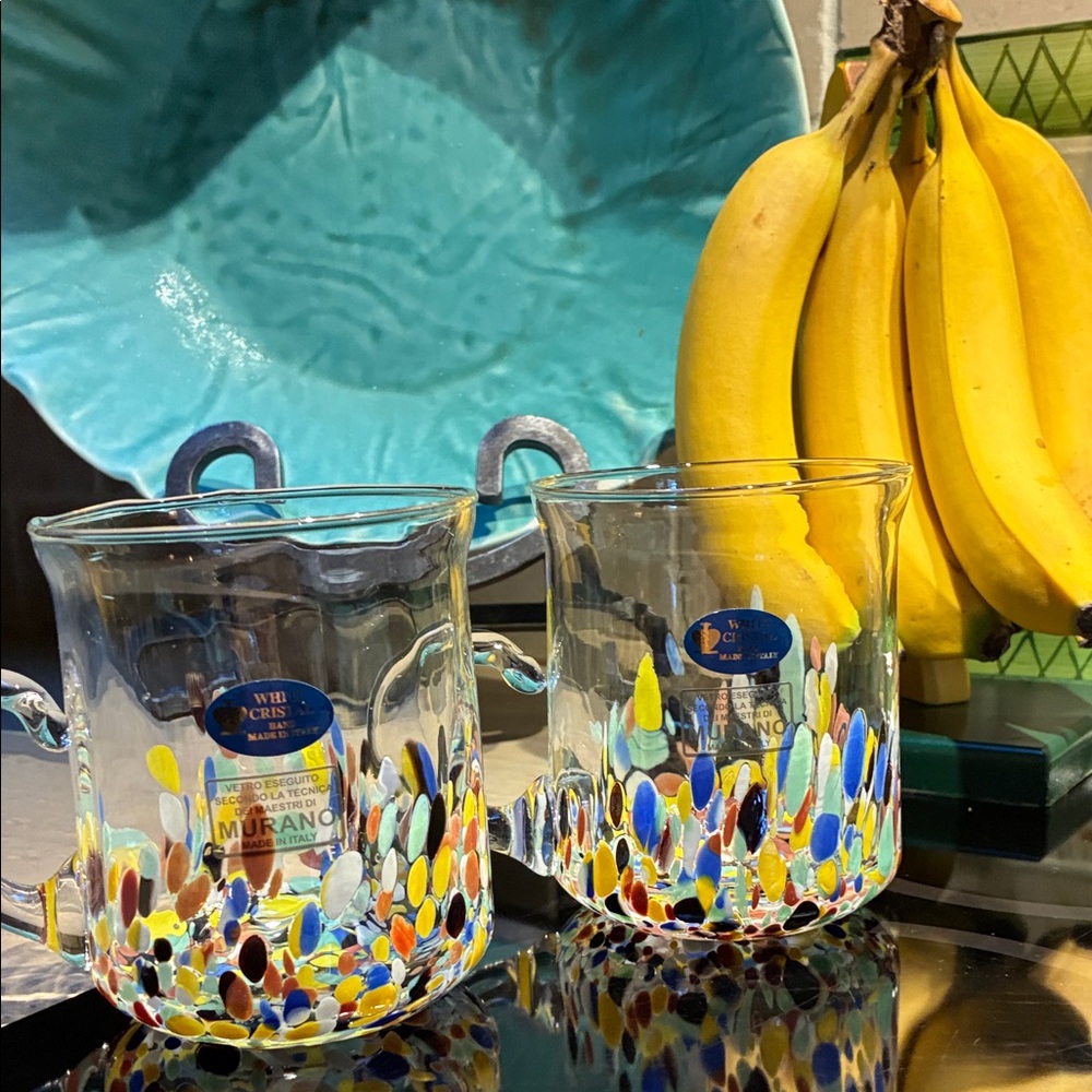 Murano Multicolor Confetti From Italy